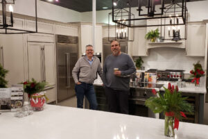 Chris with John at Appliance Gallery