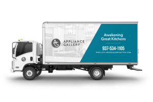 Appliance Gallery Logo Gallery truck wrap