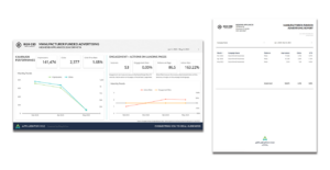dashboard and reports