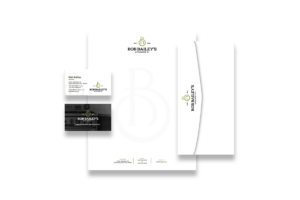 Bob Bailey's Logo Gallery stationary
