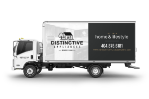 Distinctive Appliances Logo Gallery truck wrap