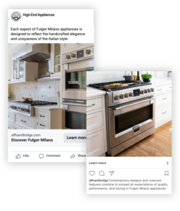 Fulgor Milano social ads