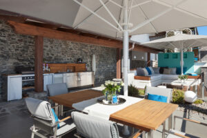 premium outdoor kitchen