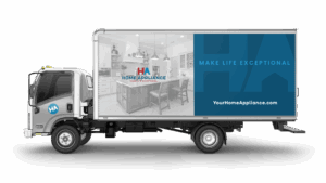 Home Appliance Logo Gallery truck wrap