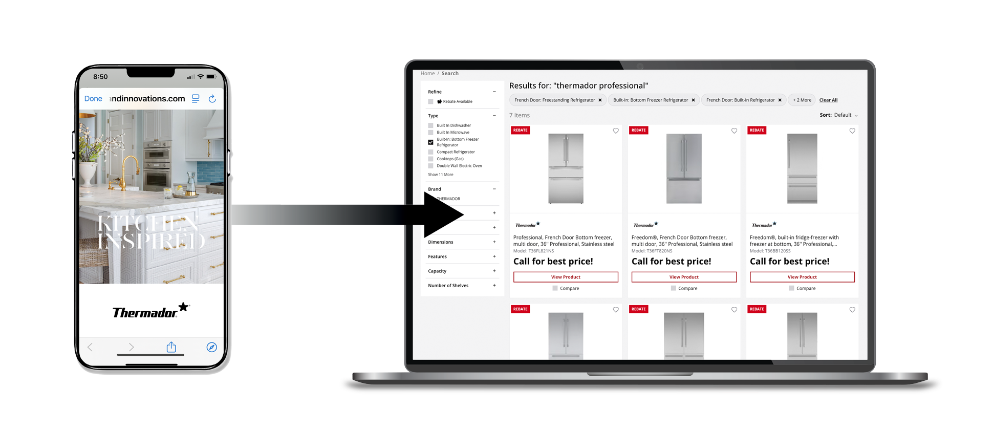 DLP links to dealer website